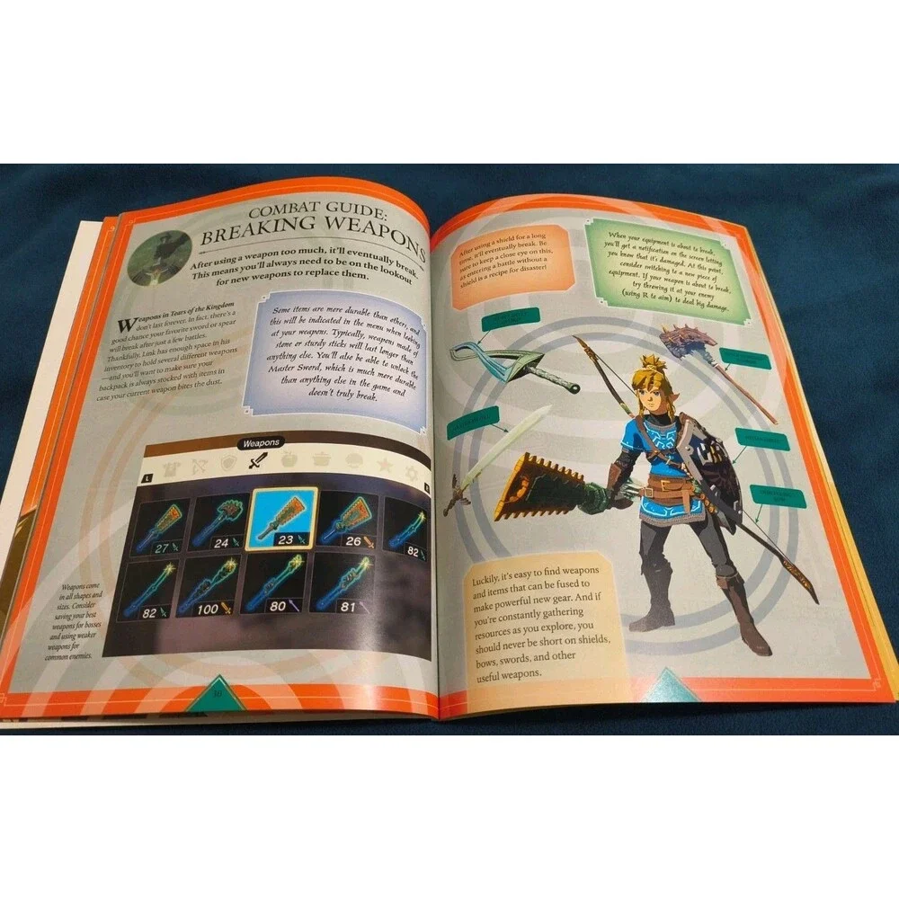 2023 The Legend of Zelda Tears of the Kingdom Ultimate Game Guide Nintendo